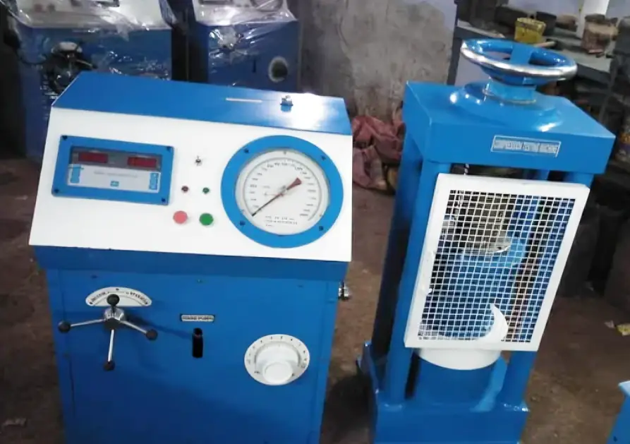 200 Ton Digital Compression Testing Machine front view